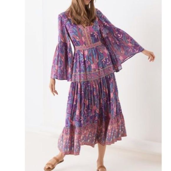 NWOT Spell & The Gypsy Bianca Maxi Gown - Picture 4 of 7